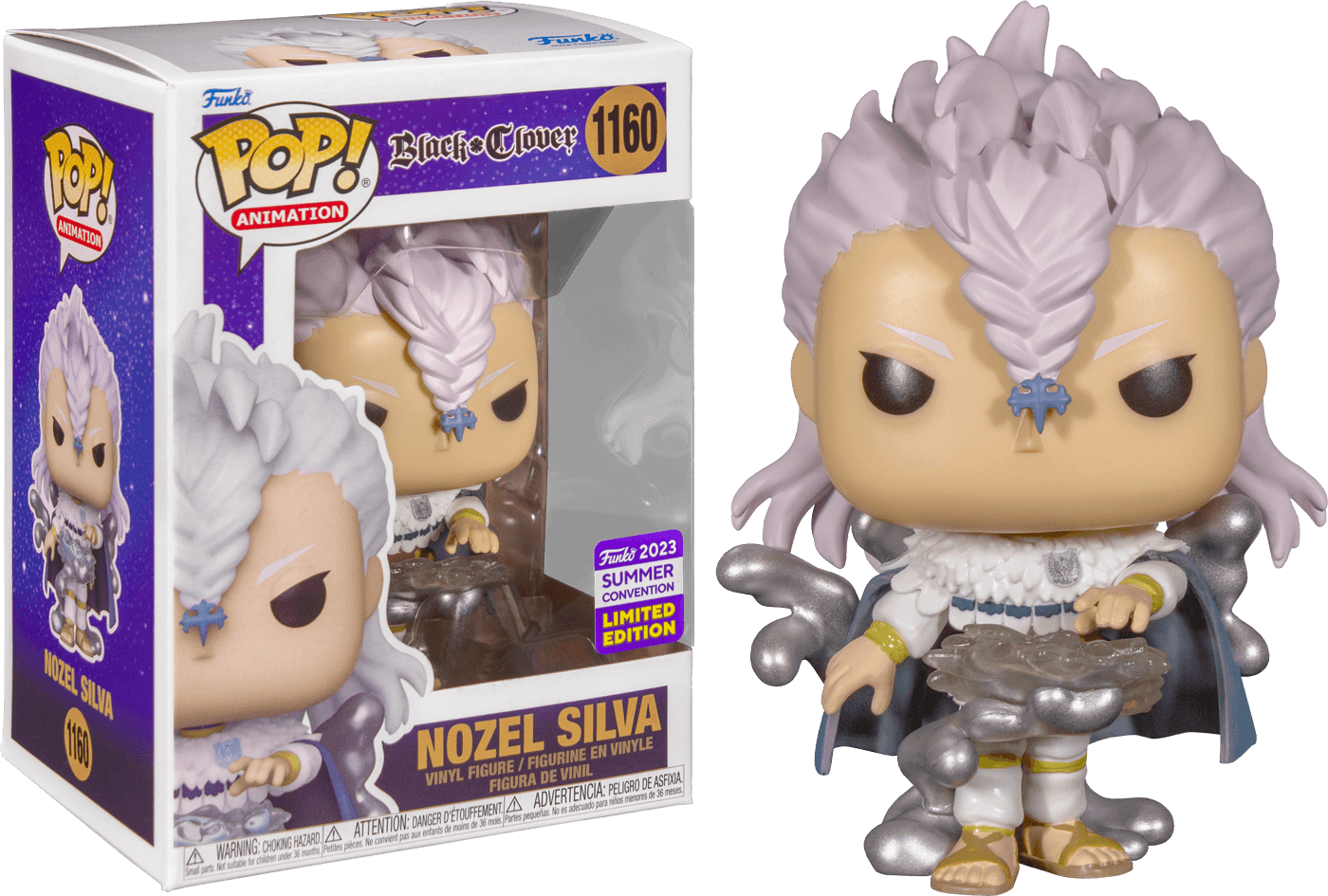 FUN65243 Black Clover - Nozel Silva SDCC 2023 US Exclusive Pop! Vinyl [RS] - Funko - Titan Pop Culture