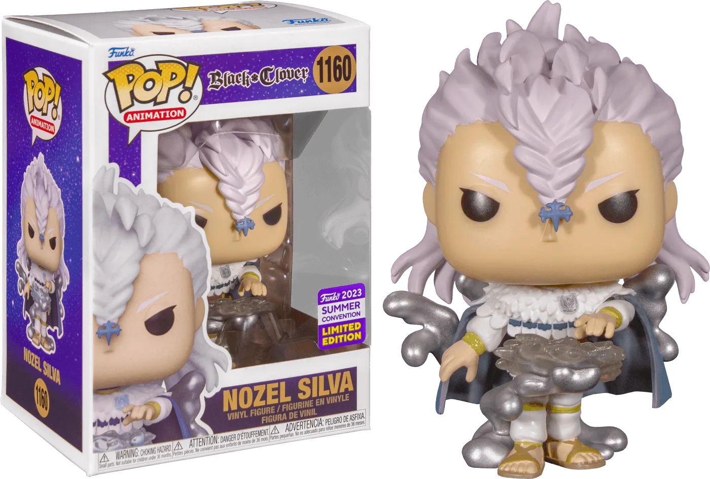 FUN65243 Black Clover - Nozel Silva SDCC 2023 US Exclusive Pop! Vinyl [RS] - Funko - Titan Pop Culture