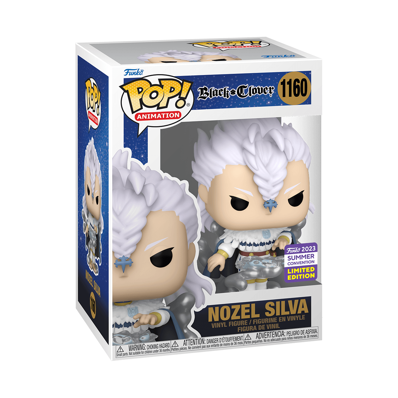 FUN65243 Black Clover - Nozel Silva SDCC 2023 US Exclusive Pop! Vinyl [RS] - Funko - Titan Pop Culture