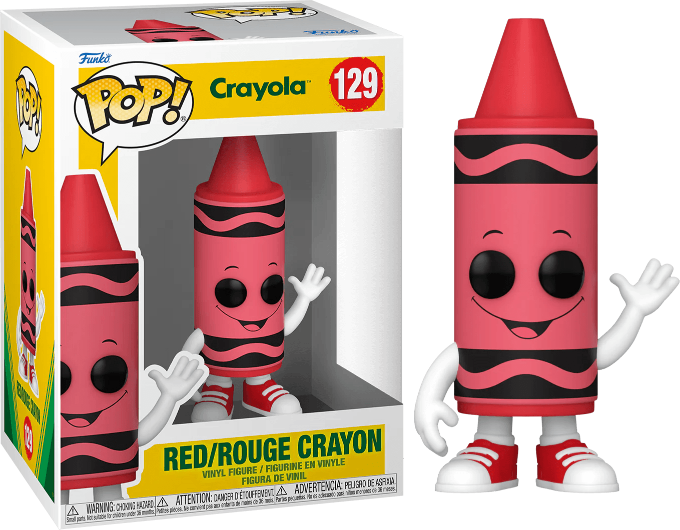 FUN65253 Crayola - Red Crayon Pop! Vinyl - Funko - Titan Pop Culture