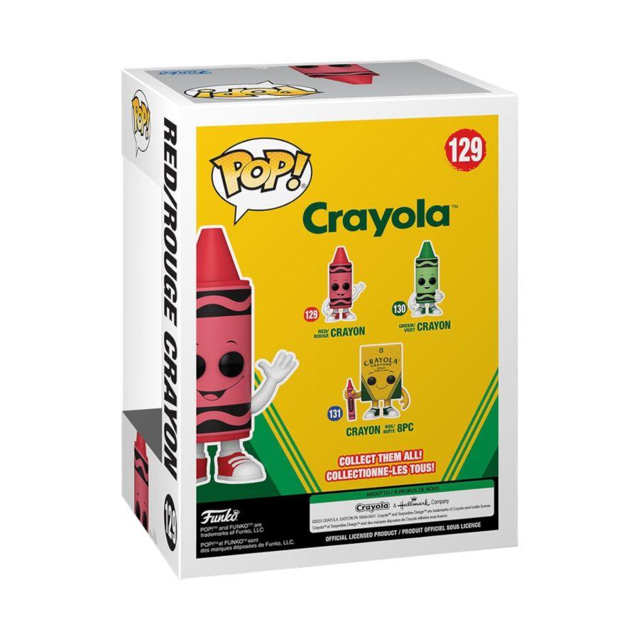 Crayola - Red Crayon Pop! Vinyl Pop! Vinyl by Funko | Titan Pop Culture