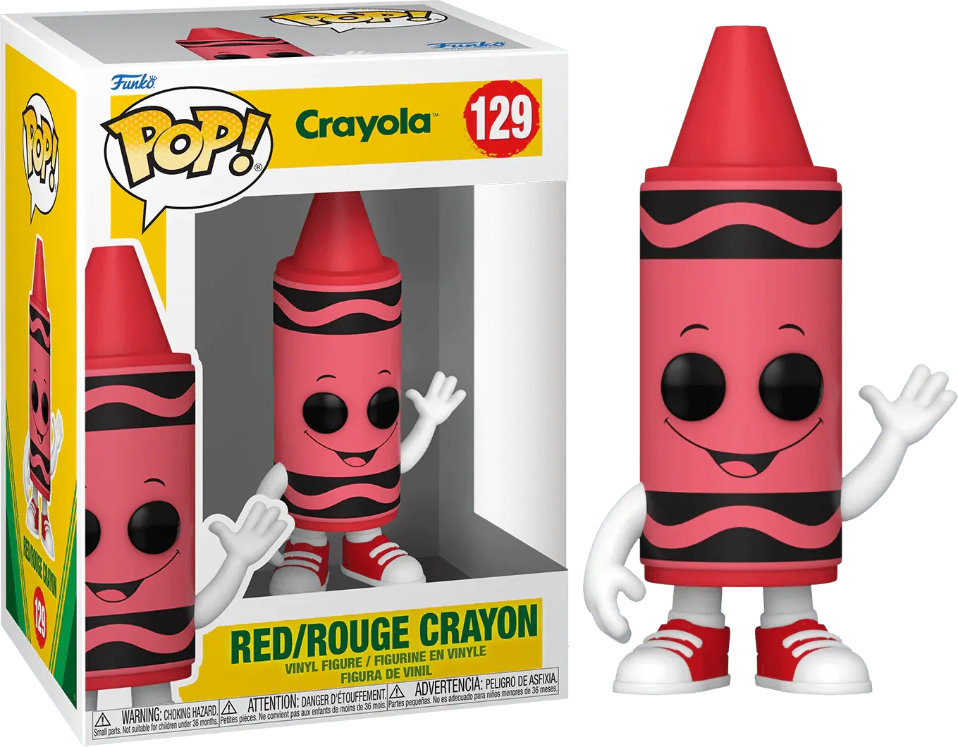 FUN65253 Crayola - Red Crayon Pop! Vinyl - Funko - Titan Pop Culture