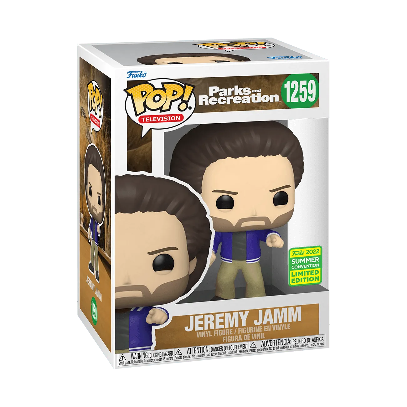 FUN65260 Parks and Recreation - Jeremy Jamm SDCC 2022 Exclusive Pop! Vinyl [RS] - Funko - Titan Pop Culture