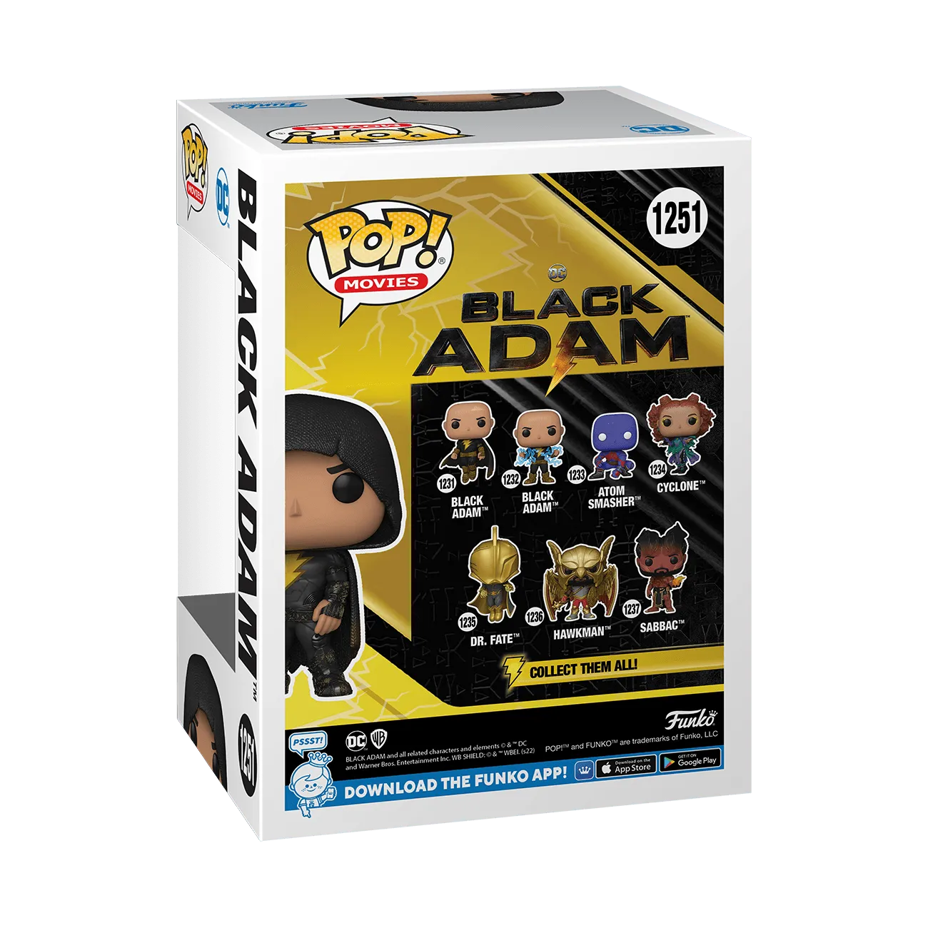 FUN65343 Black Adam (2022) - Black Adam Pop! Vinyl (2022 Winter Convention Exclusive) [RS] - Funko - Titan Pop Culture