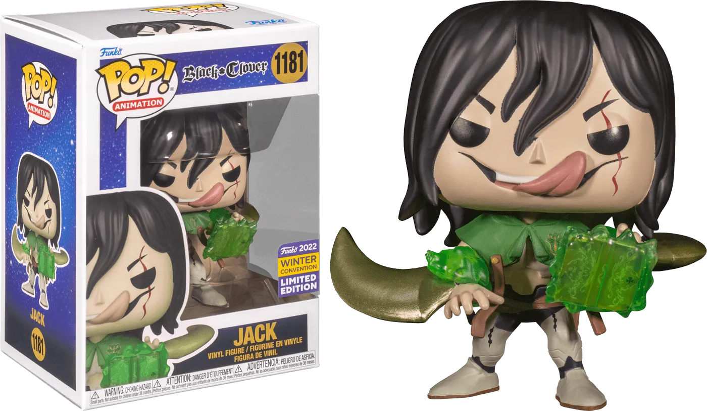 FUN65346 Black Clover - Jack Pop! Vinyl (2022 Winter Convention Exclusive) [RS] - Funko - Titan Pop Culture