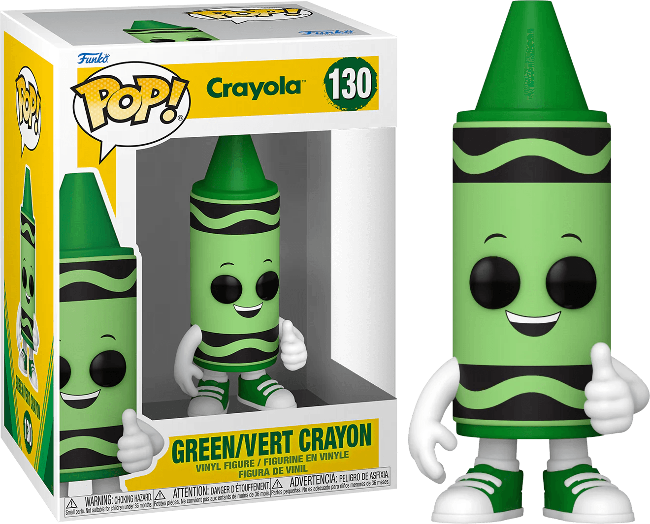 FUN65348 Crayola - Green Crayon Pop! Vinyl - Funko - Titan Pop Culture