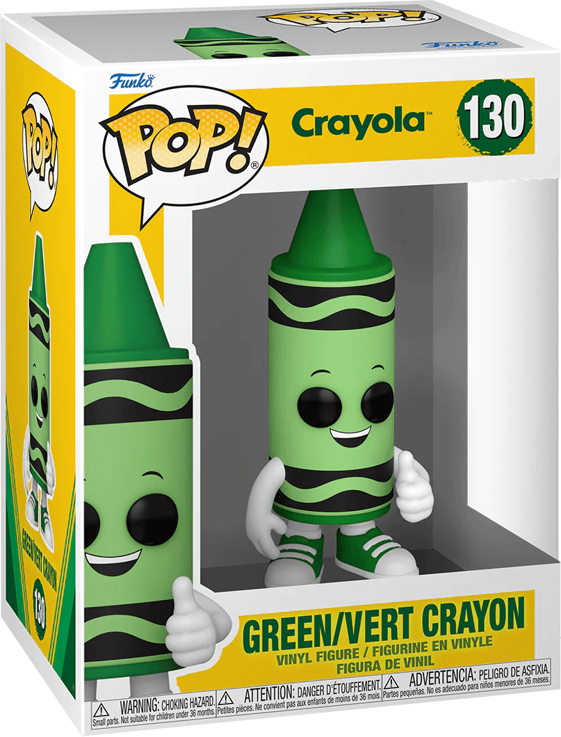 FUN65348 Crayola - Green Crayon Pop! Vinyl - Funko - Titan Pop Culture