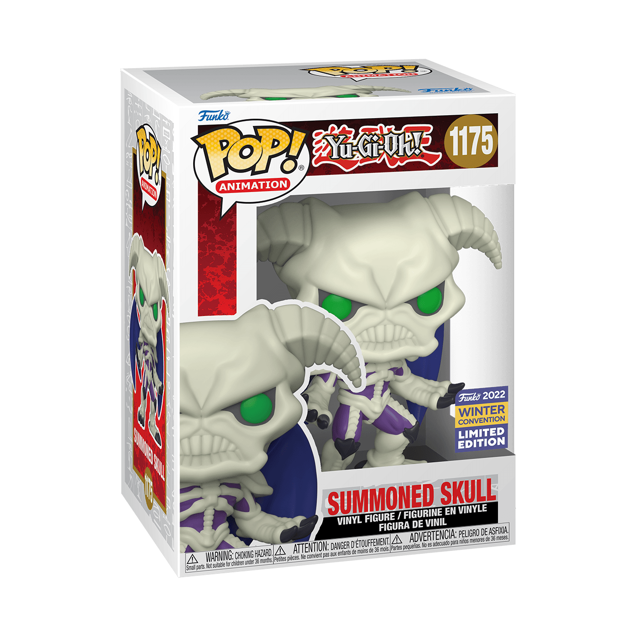 FUN65376 Yu-Gi-Oh! - Summoned Skull Pop! Vinyl (2022 Winter Convention Exclusive) [RS] - Funko - Titan Pop Culture