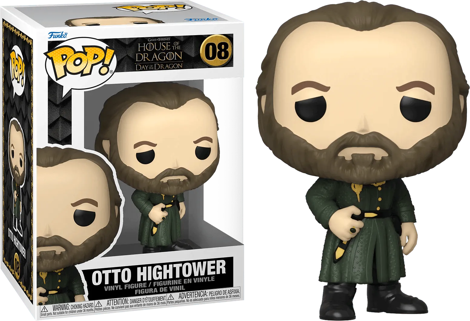 FUN65610 House of the Dragon - Otto Hightower Pop! Vinyl - Funko - Titan Pop Culture