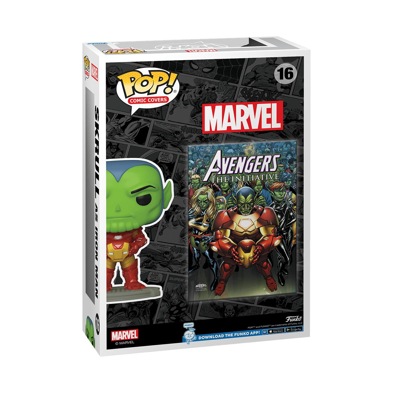 FUN65611 Marvel Comics - Skrull as Iron Man WC Exclusive Pop! Cover [RS] - Funko - Titan Pop Culture