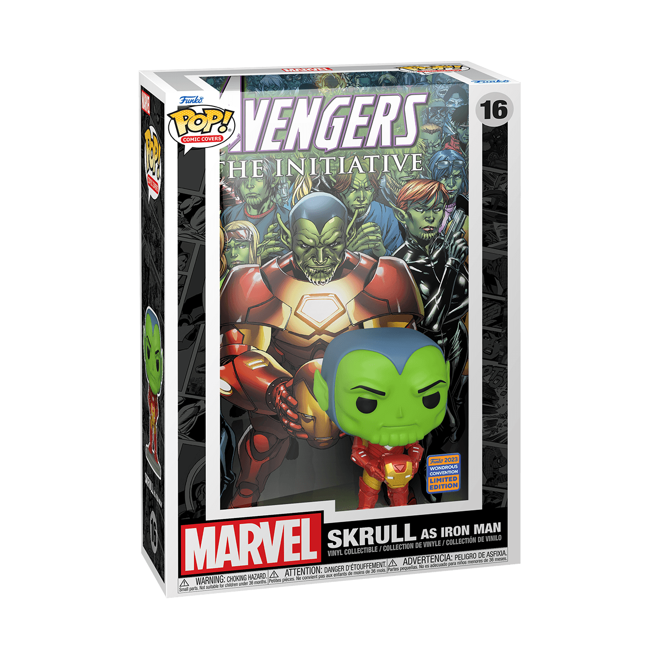 FUN65611 Marvel Comics - Skrull as Iron Man WC Exclusive Pop! Cover [RS] - Funko - Titan Pop Culture