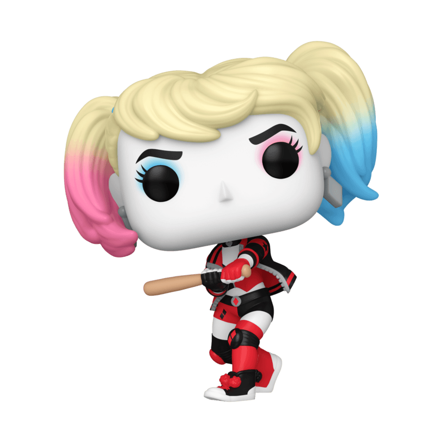 FUN65614 DC Comics - Harley Quinn with Bat Pop! Vinyl - Funko TBA - Titan Pop Culture