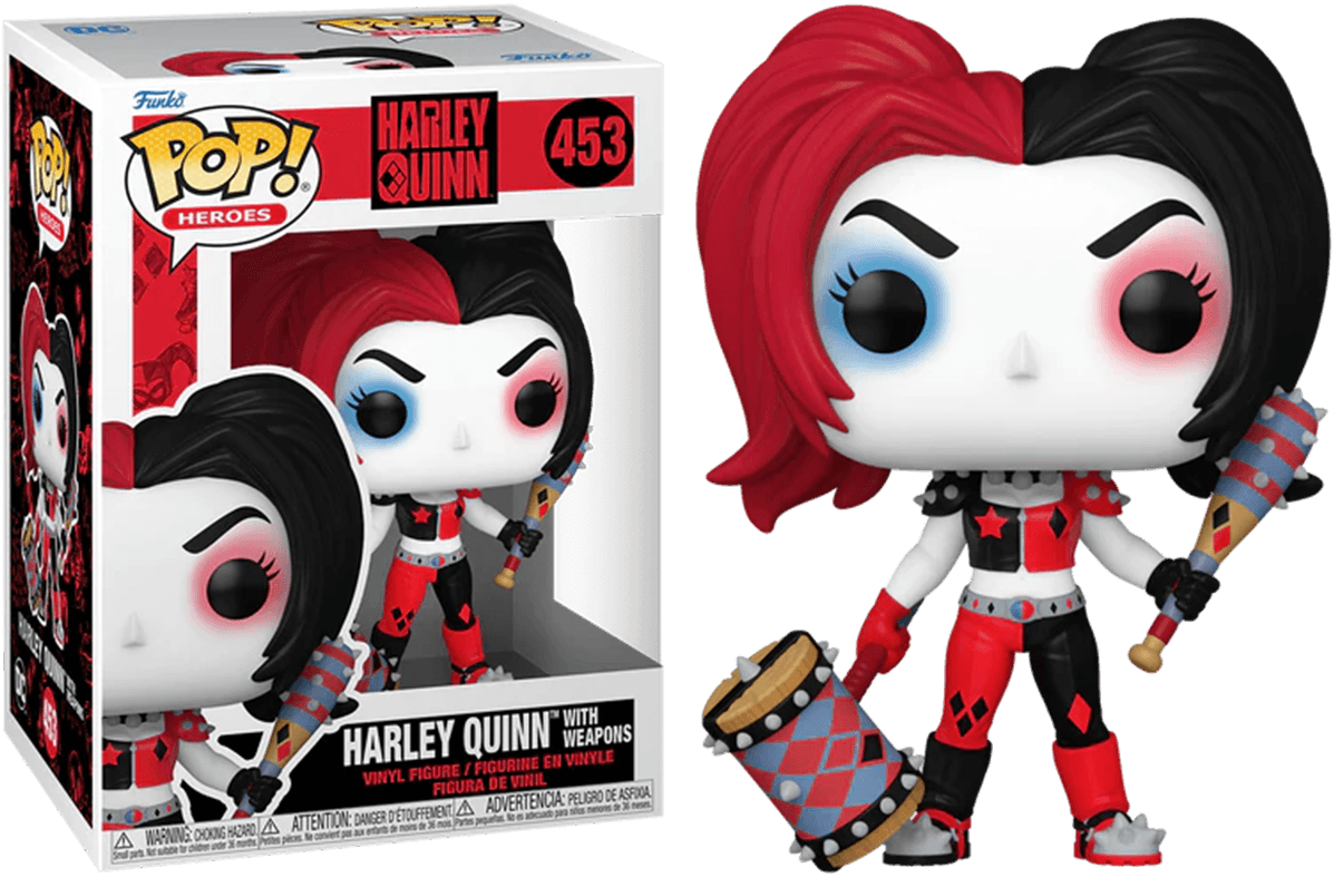 FUN65616 DC Comics - Harley Quinn with Weapons Pop! Vinyl - Funko - Titan Pop Culture