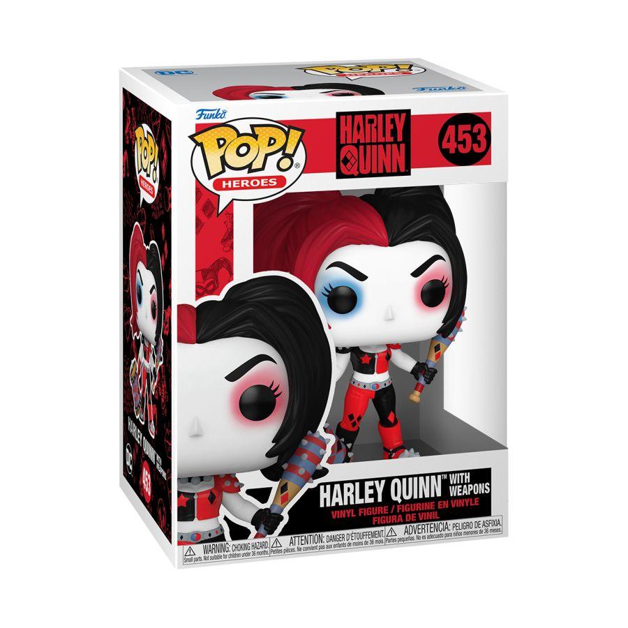 FUN65616 DC Comics - Harley Quinn with Weapons Pop! Vinyl - Funko - Titan Pop Culture