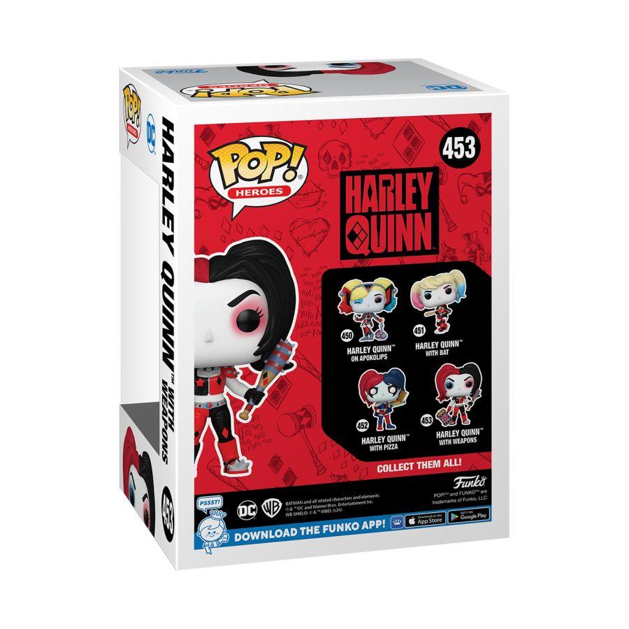 FUN65616 DC Comics - Harley Quinn with Weapons Pop! Vinyl - Funko - Titan Pop Culture