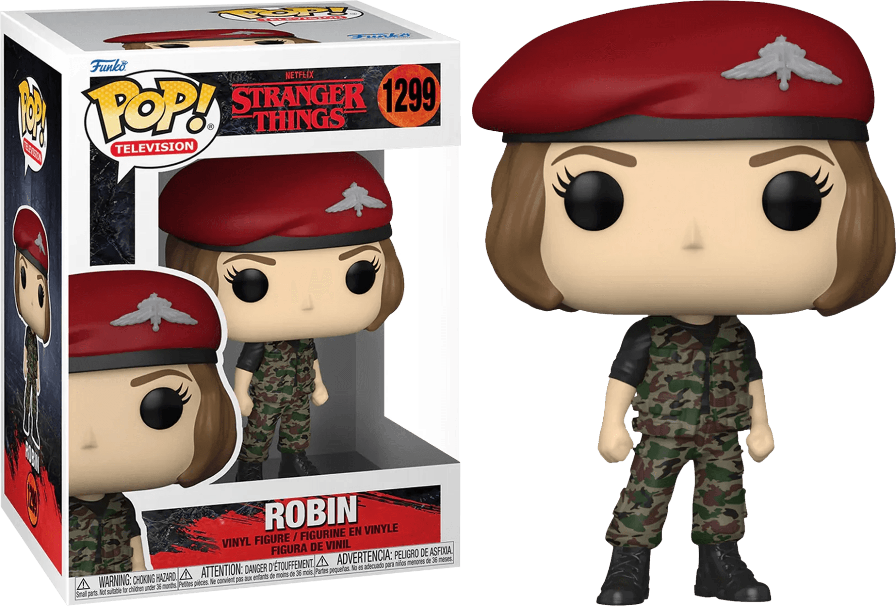 FUN65635 Stranger Things - Robin Buckley as a Hunter Pop! Vinyl - Funko - Titan Pop Culture