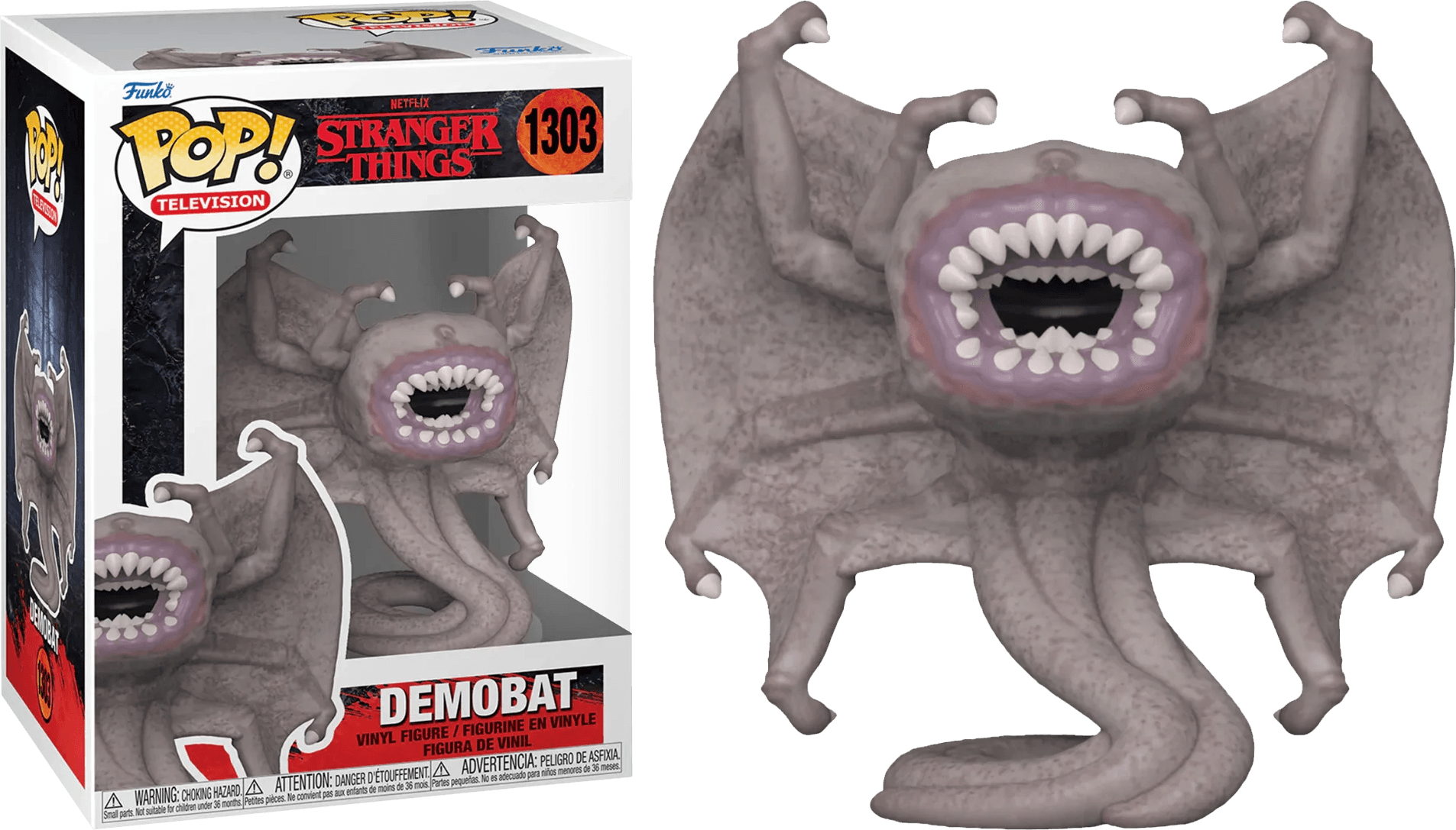 FUN65638 Stranger Things - Demobat Pop! Vinyl - Funko - Titan Pop Culture