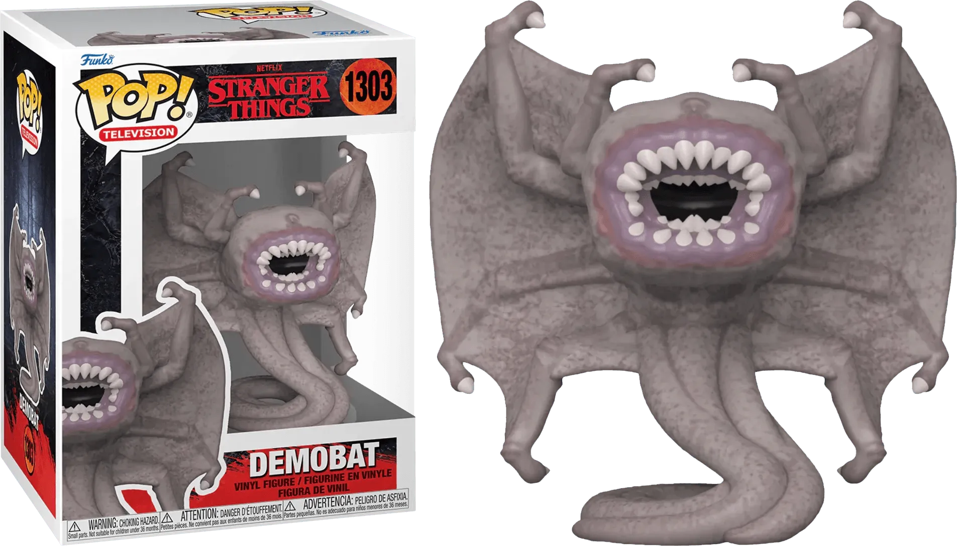 FUN65638 Stranger Things - Demobat Pop! Vinyl - Funko - Titan Pop Culture