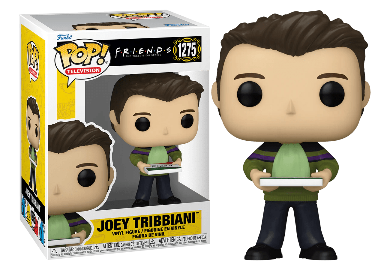 FUN65674 Friends - Joey with Pizza Pop! Vinyl - Funko TBA - Titan Pop Culture