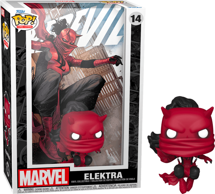 FUN65742 Marvel Comics - Daredevil Elektra Pop! Comic Cover - Funko - Titan Pop Culture