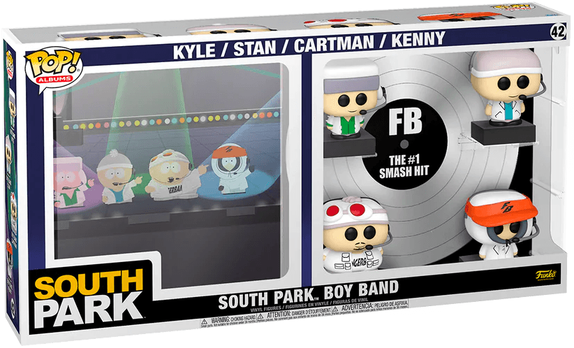 FUN65753 South Park - Fingerbang / Boy Band Deluxe Pop! Album Deluxe - Funko - Titan Pop Culture