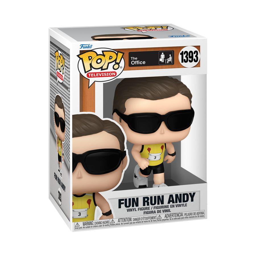 FUN65758 The Office - Fun Run Andy Pop! Vinyl - Funko - Titan Pop Culture