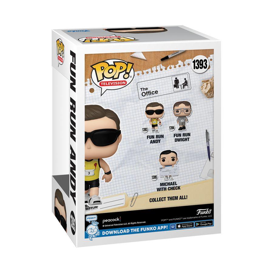 FUN65758 The Office - Fun Run Andy Pop! Vinyl - Funko - Titan Pop Culture