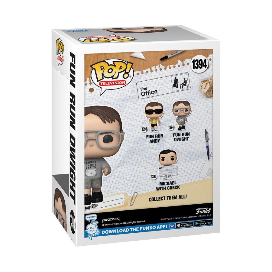 FUN65759 The Office - Fun Run Dwight Pop! Vinyl - Funko - Titan Pop Culture