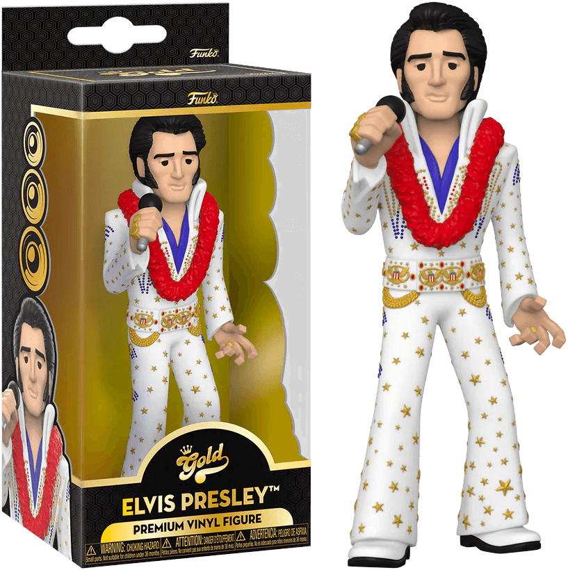 FUN65779 Elvis Presley - Elvis Presley Gold 5” Premium Vinyl Gold - Funko - Titan Pop Culture
