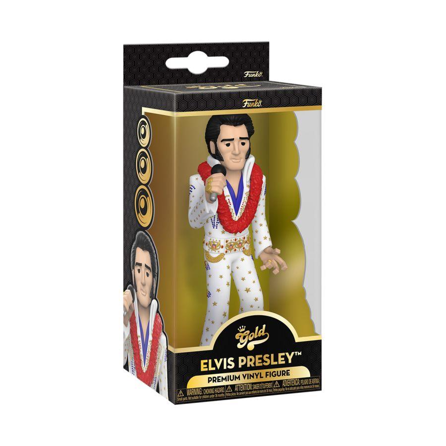 FUN65779 Elvis Presley - Elvis Presley Gold 5” Premium Vinyl Gold - Funko - Titan Pop Culture