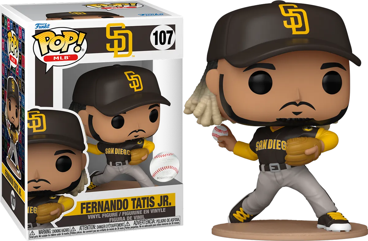 FUN65787 MLB Baseball - Fernando Tatis Jr. San Diego Padres Pop! Vinyl - Funko - Titan Pop Culture