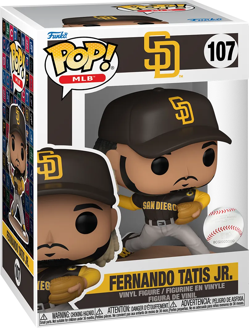 FUN65787 MLB Baseball - Fernando Tatis Jr. San Diego Padres Pop! Vinyl - Funko - Titan Pop Culture