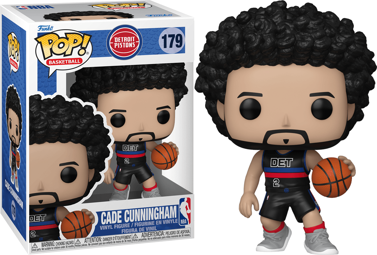 FUN65790 NBA: Pistons - Cade Cunningham Pop! Vinyl - Funko - Titan Pop Culture