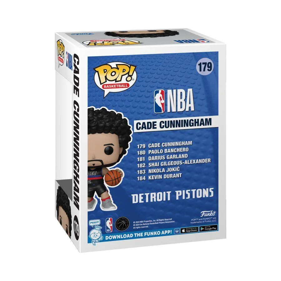 FUN65790 NBA: Pistons - Cade Cunningham Pop! Vinyl - Funko - Titan Pop Culture