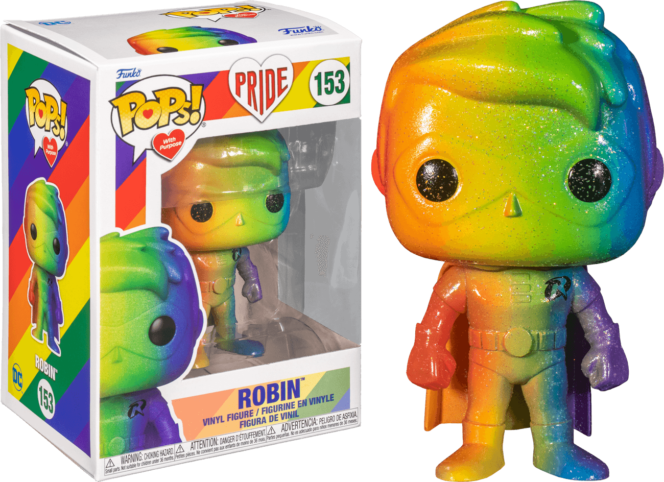 FUN65896 Pride - Robin Pop! with Purpose - Funko - Titan Pop Culture