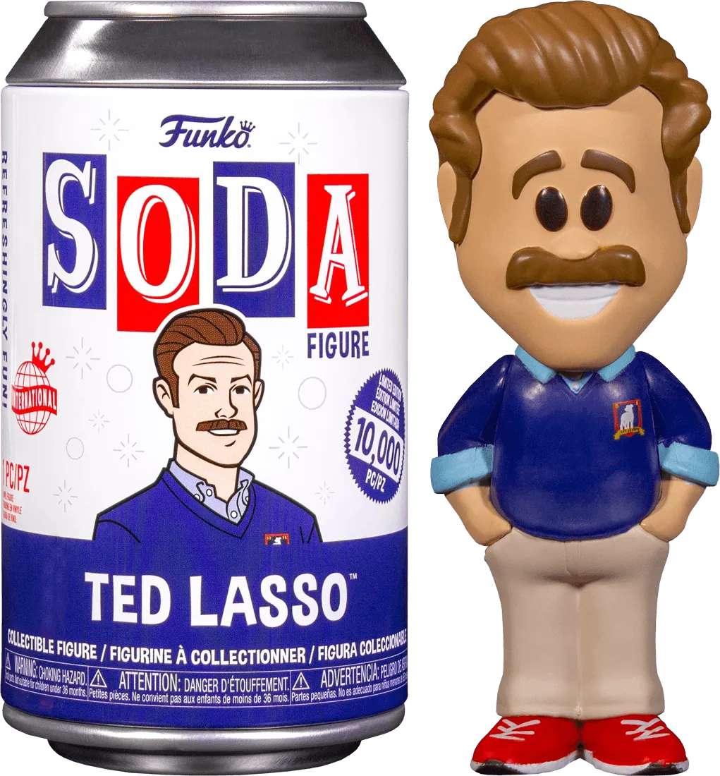 FUN65984 Ted Lasso - Ted (with chase) Vinyl Soda - Funko - Titan Pop Culture