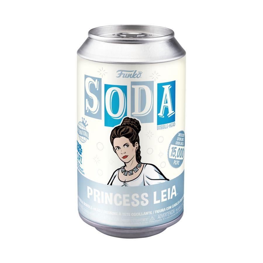 FUN66020 Star Wars - Princess Leia (with chase) Vinyl Soda - Funko - Titan Pop Culture