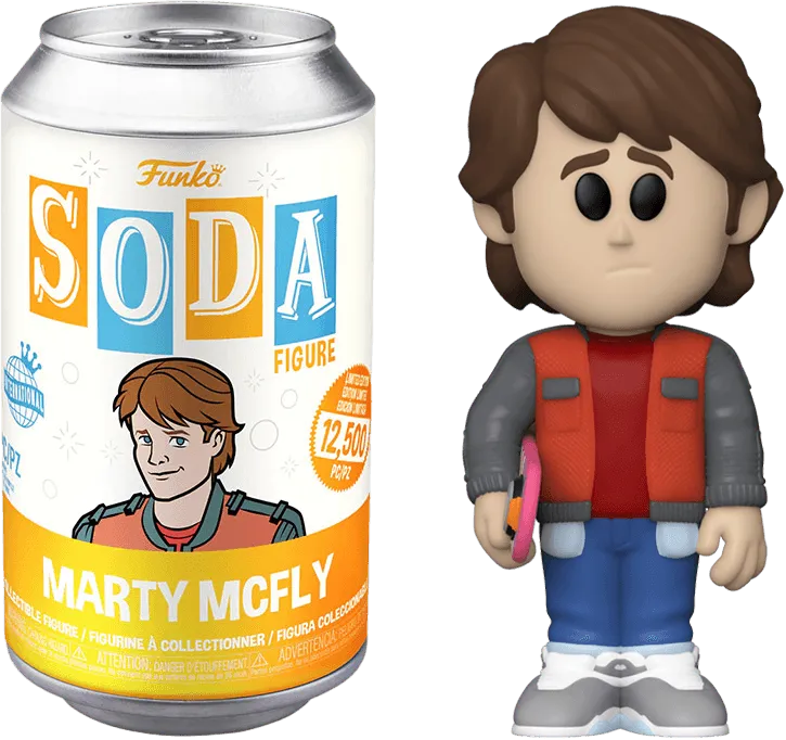 FUN66022 Back to the Future - Marty McFly (with chase) Vinyl Soda [RS] - Funko - Titan Pop Culture