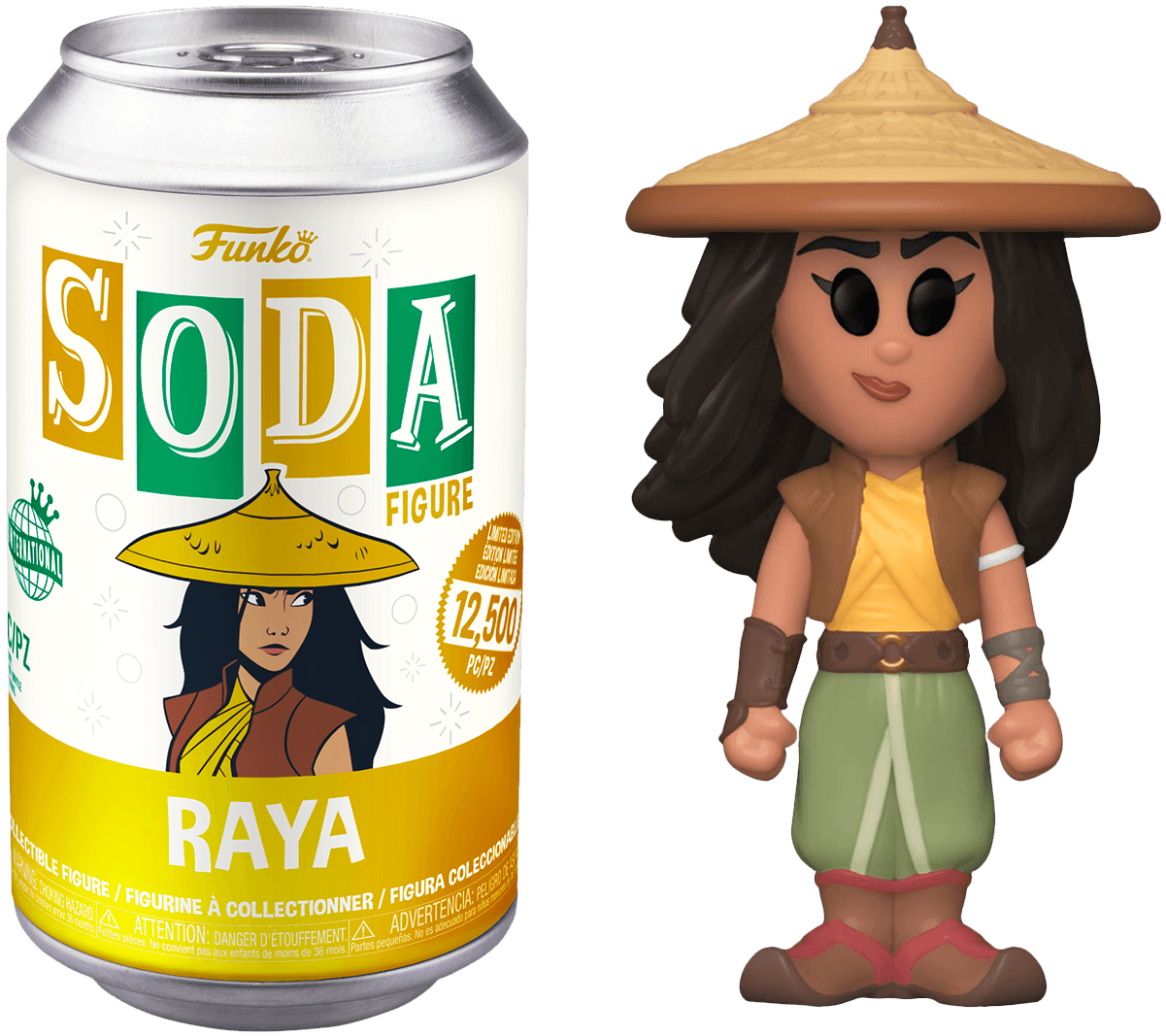 FUN66034 Raya and the Last Dragon - Raya (with chase) Vinyl Soda - Funko - Titan Pop Culture