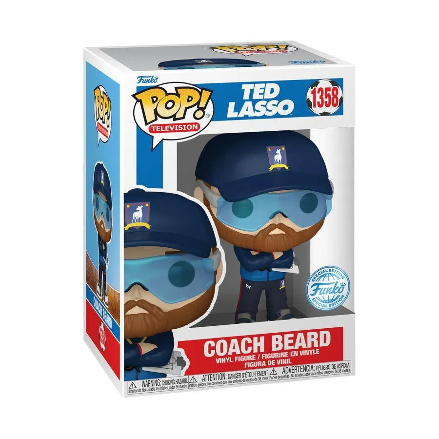 FUN66247 Ted Lasso - Coach Beard Pop! Vinyl [RS] - Funko - Titan Pop Culture