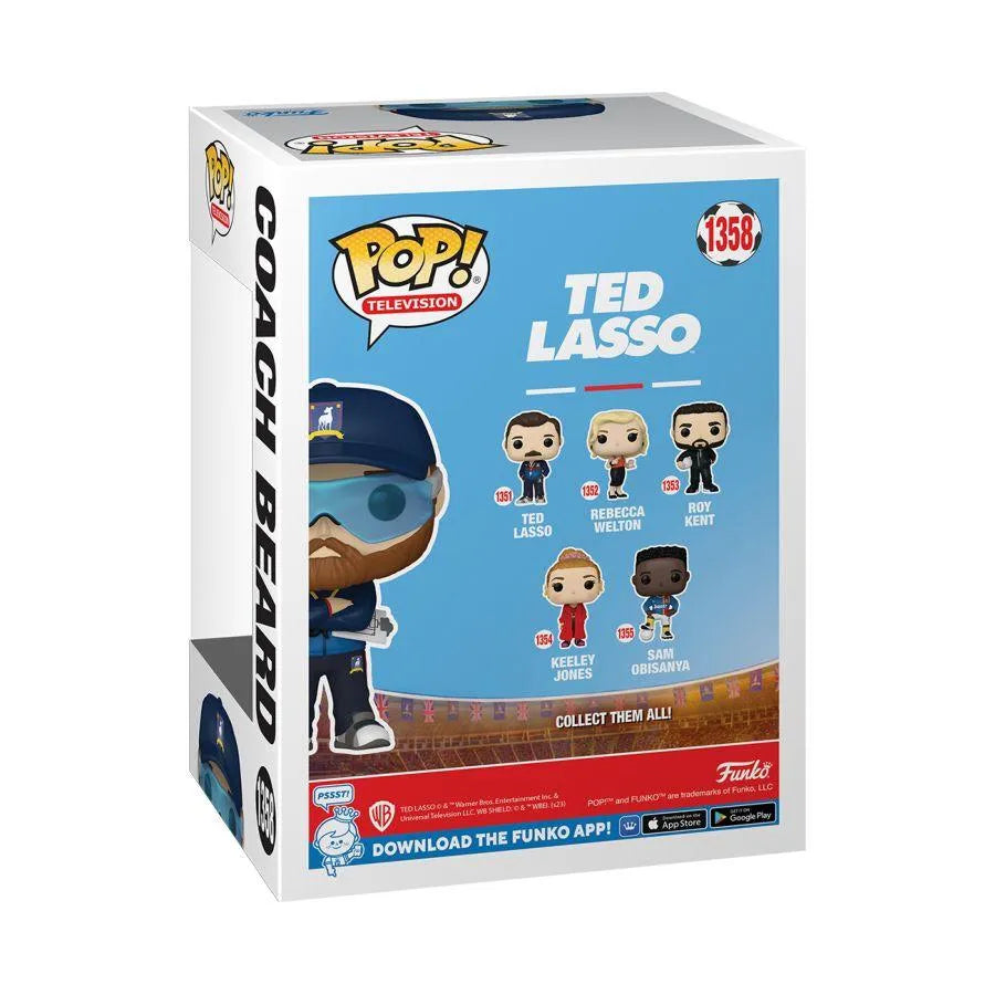 FUN66247 Ted Lasso - Coach Beard Pop! Vinyl [RS] - Funko - Titan Pop Culture