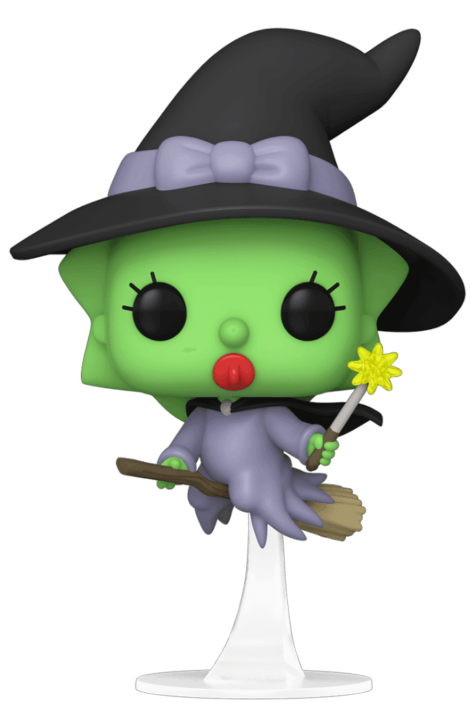 FUN66342 The Simpsons - Witch Maggie, Treehouse of Horror US Exclusive Glow Pop! Vinyl [RS] - Funko - Titan Pop Culture