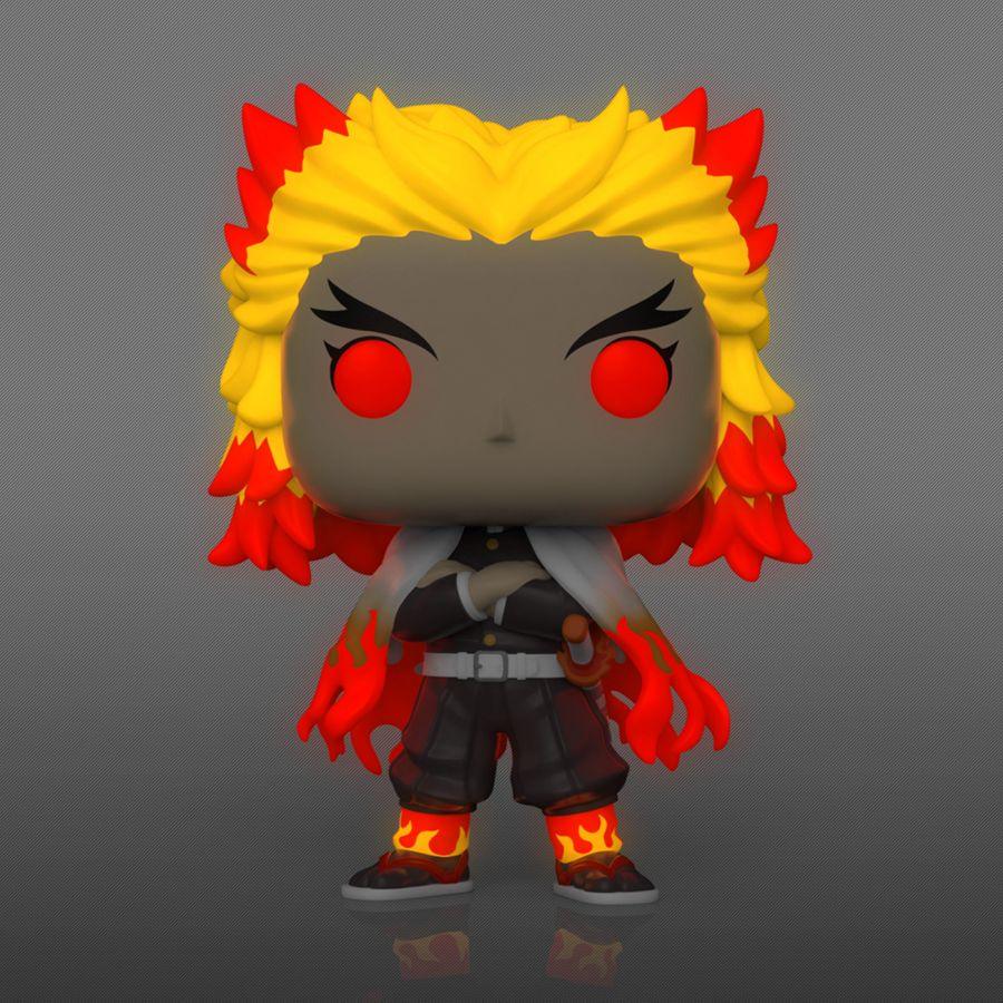 FUN66366 Demon Slayer - Rengoku Glow US Exclusive Pop! Vinyl [RS] - Funko - Titan Pop Culture