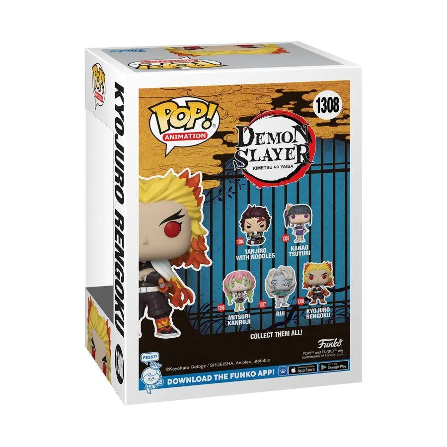 FUN66366 Demon Slayer - Rengoku Glow US Exclusive Pop! Vinyl [RS] - Funko - Titan Pop Culture