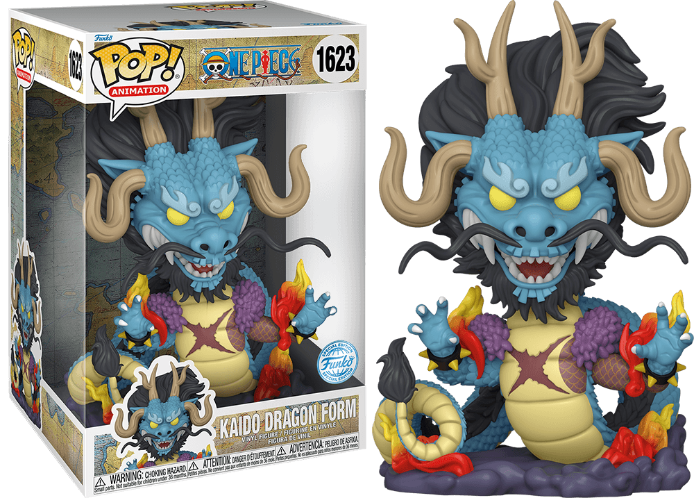 FUN66422 One Piece - Kaido (Dragon Form) US Exclusive 12.35" Pop! Vinyl [RS] - Funko TBA - Titan Pop Culture