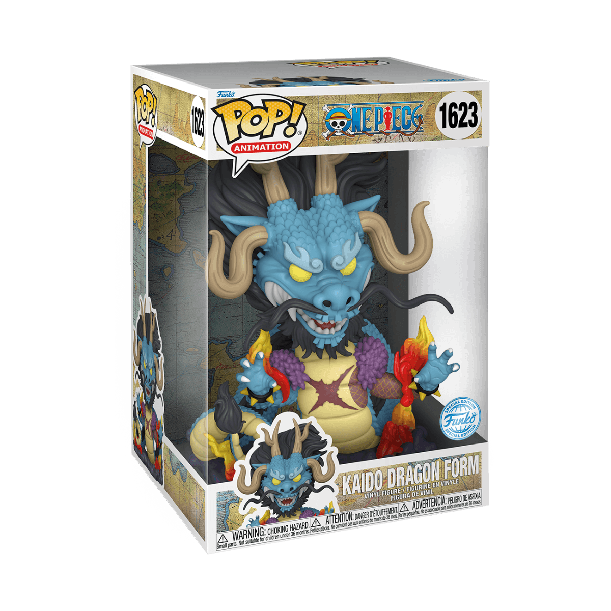 FUN66422 One Piece - Kaido (Dragon Form) US Exclusive 12.35" Pop! Vinyl [RS] - Funko TBA - Titan Pop Culture