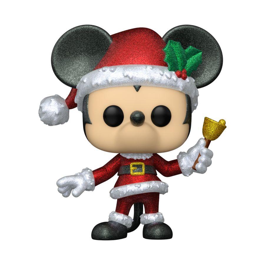 FUN66438 Disney - Mickey Holiday Diamond Glitter US Exclusive Pop! Vinyl [RS] - Funko - Titan Pop Culture