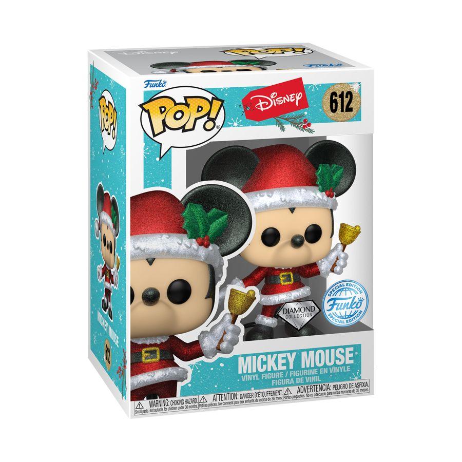 FUN66438 Disney - Mickey Holiday Diamond Glitter US Exclusive Pop! Vinyl [RS] - Funko - Titan Pop Culture