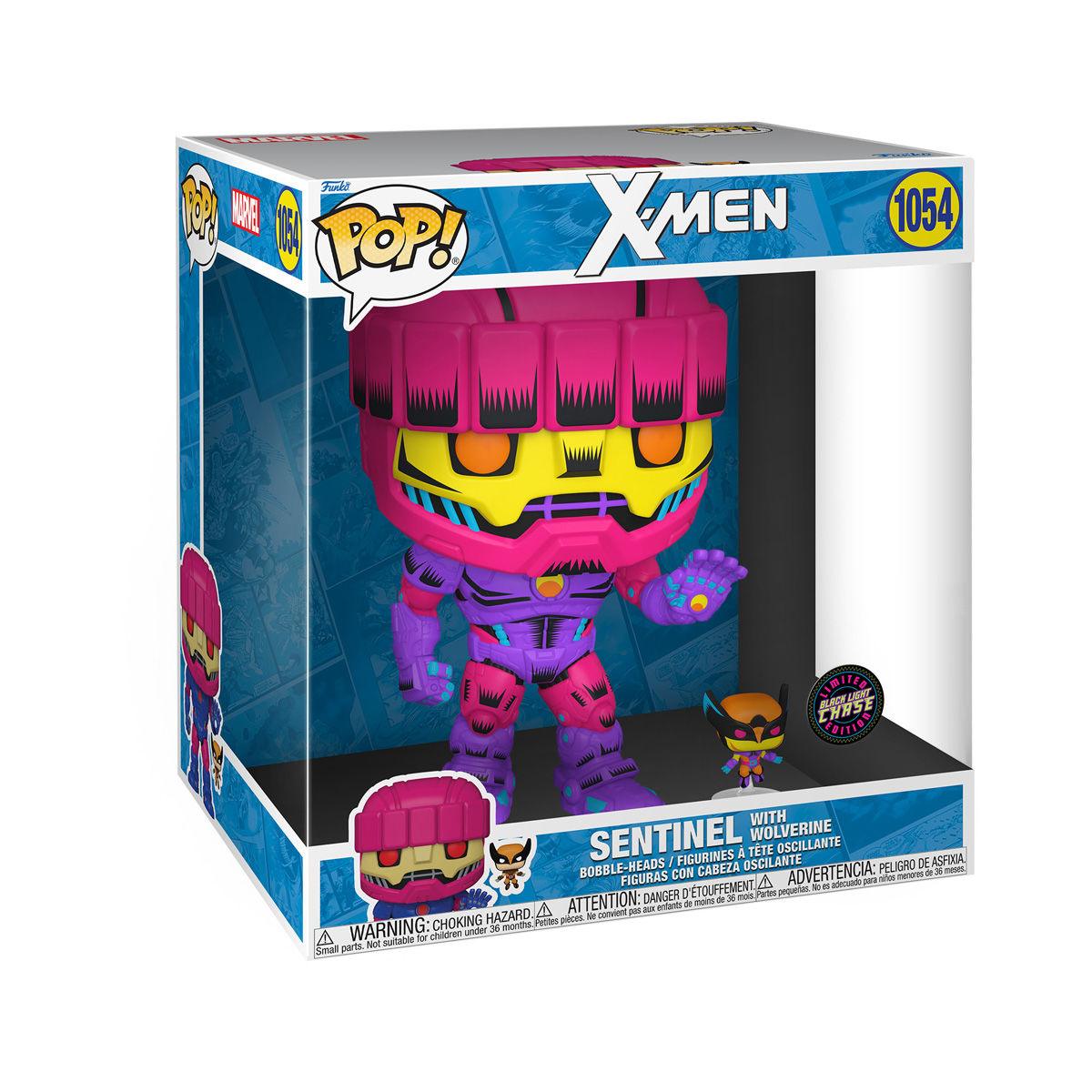 FUN66636 X-Men (comics) - Sentinel with Wolverine 10" (with chase) Pop! Vinyl - Funko - Titan Pop Culture