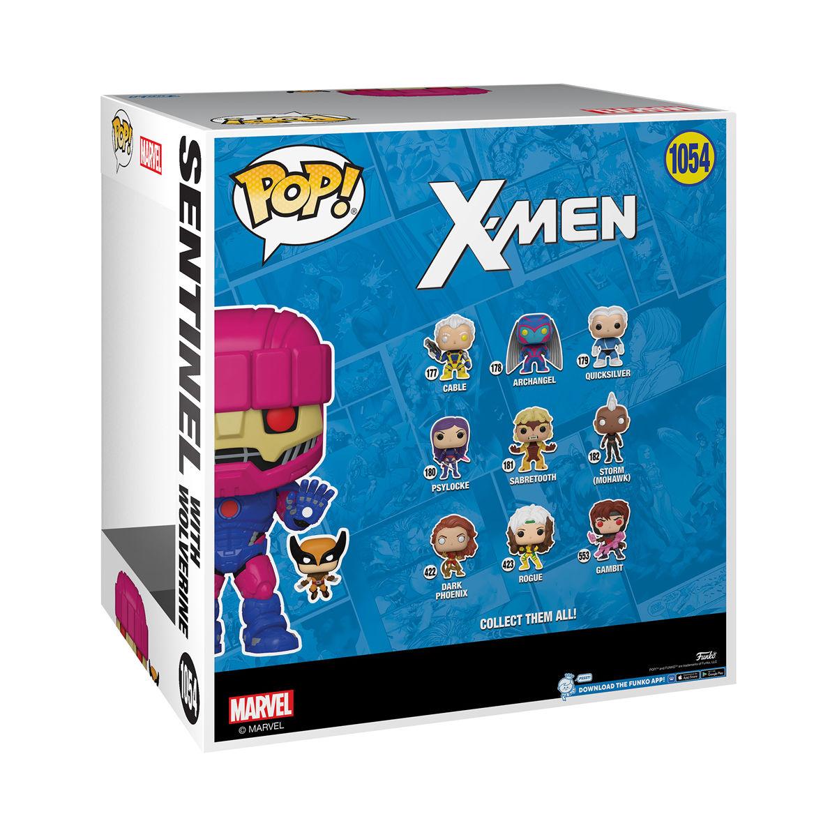 FUN66636 X-Men (comics) - Sentinel with Wolverine 10" (with chase) Pop! Vinyl - Funko - Titan Pop Culture